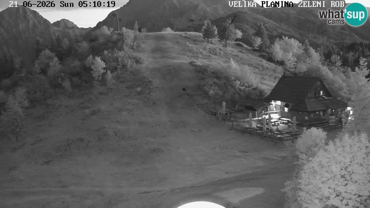 Zeleni Rob | Webcam live Velika Planina
