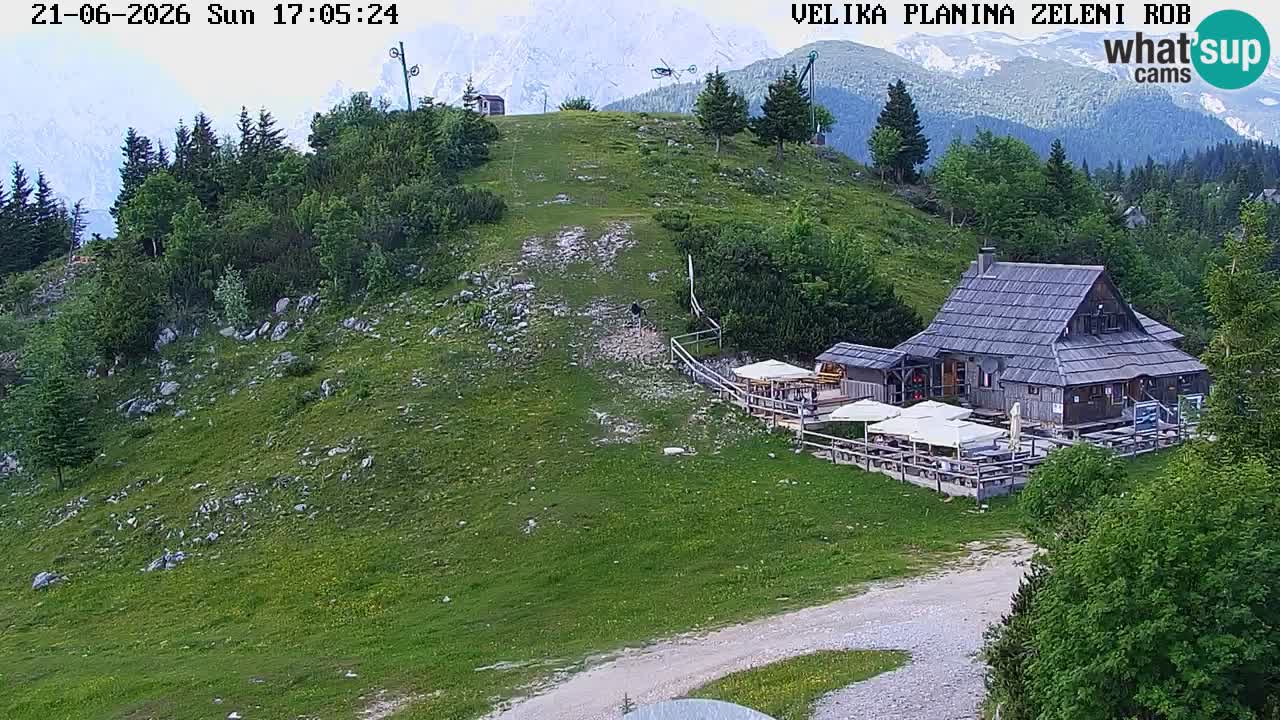 Zeleni Rob | Webcam live Velika Planina