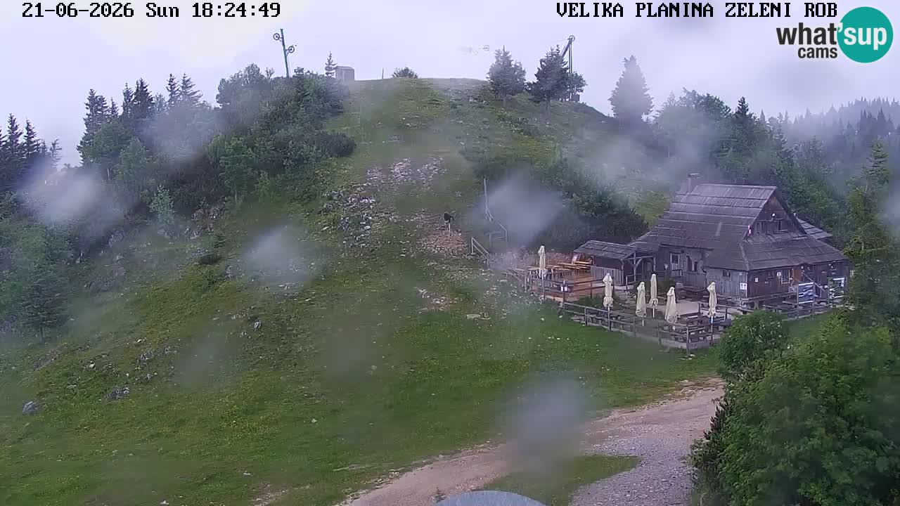 Zeleni Rob | Webcam live Velika Planina
