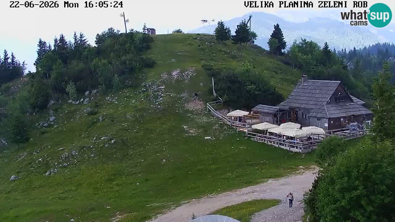 Zeleni Rob | Webcam live Velika Planina