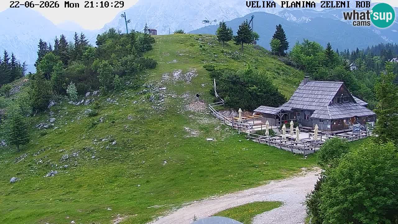Zeleni Rob – Webcam live | Velika Planina