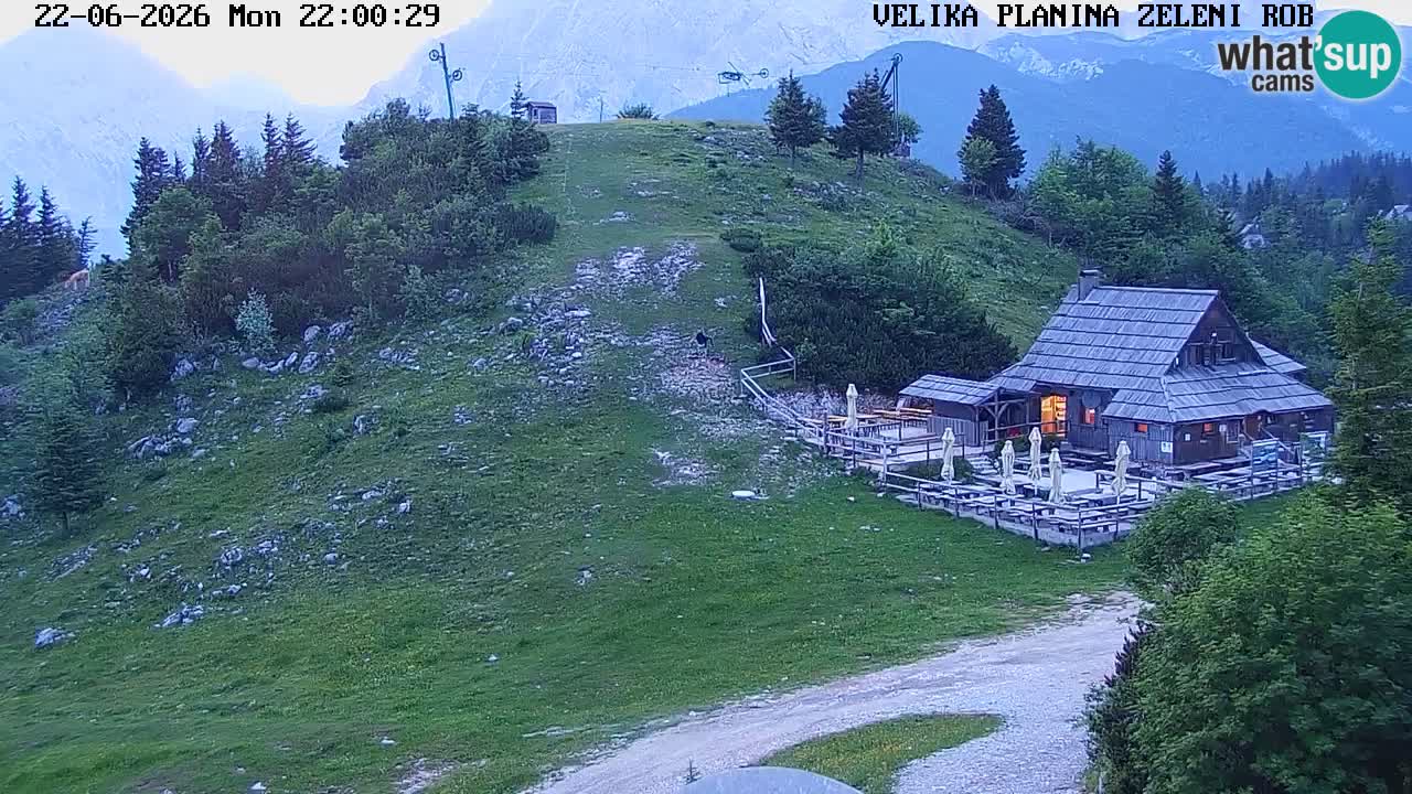 Zeleni Rob – Webcam live | Velika Planina
