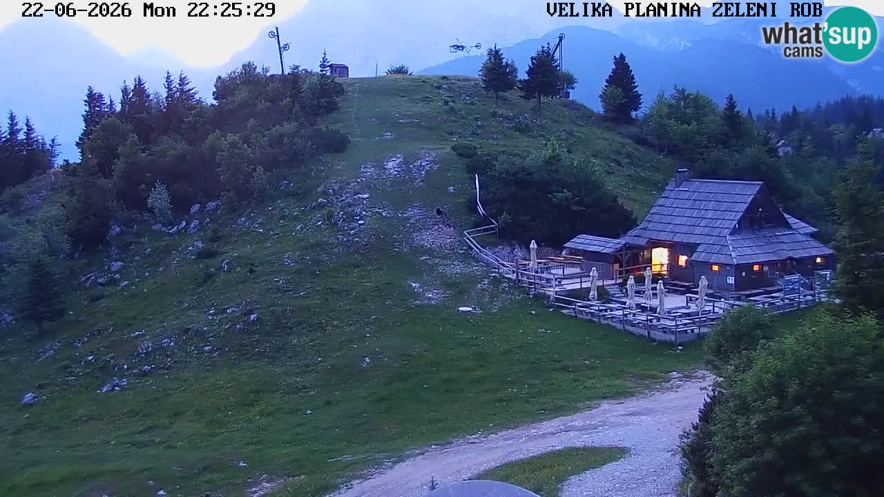 Zeleni Rob – Webcam live | Velika Planina