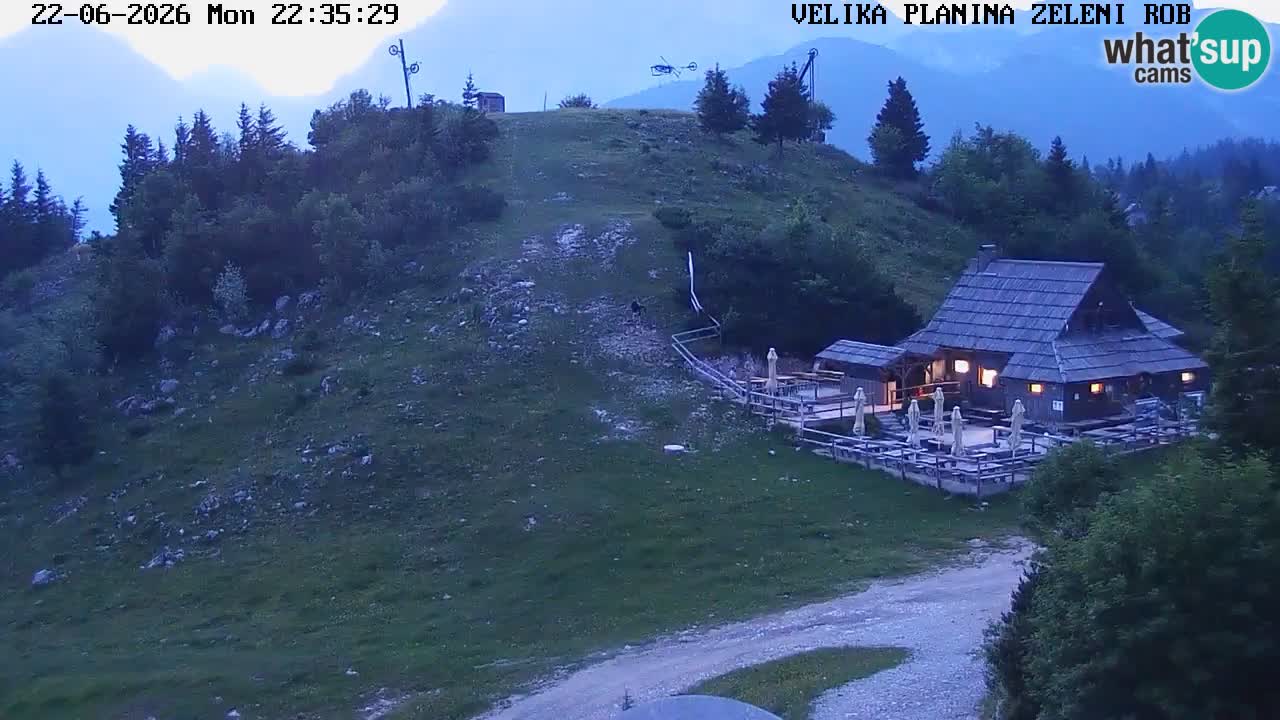 Zeleni Rob – Webcam live | Velika Planina