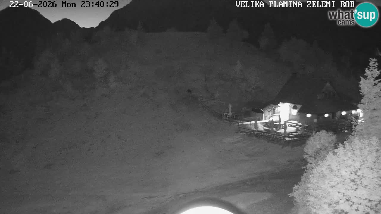 Zeleni Rob – Webcam live | Velika Planina