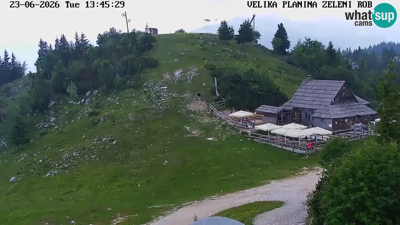 Zeleni Rob – Webcam live | Velika Planina