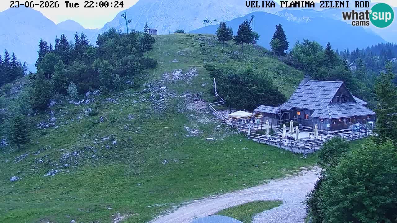 Zeleni Rob | Webcam live Velika Planina