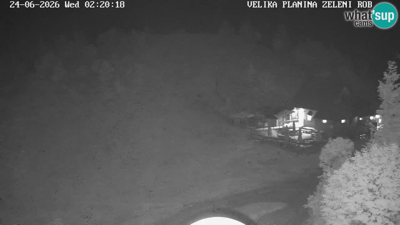 Zeleni Rob – Webcam live | Velika Planina