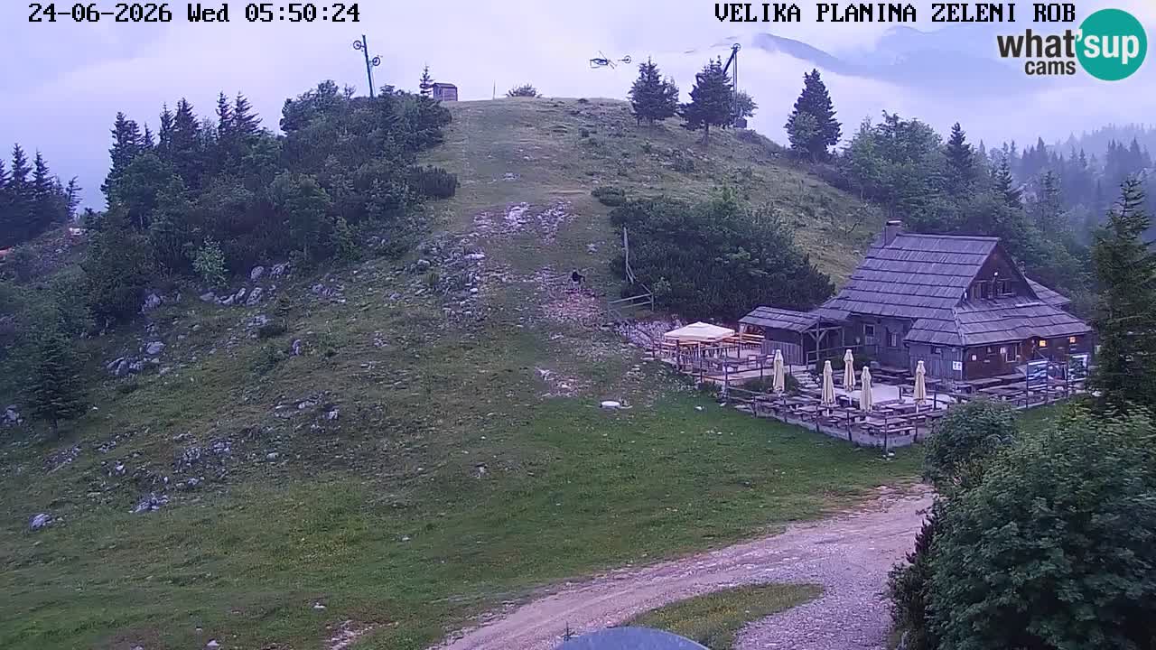 Zeleni Rob | Webcam live Velika Planina