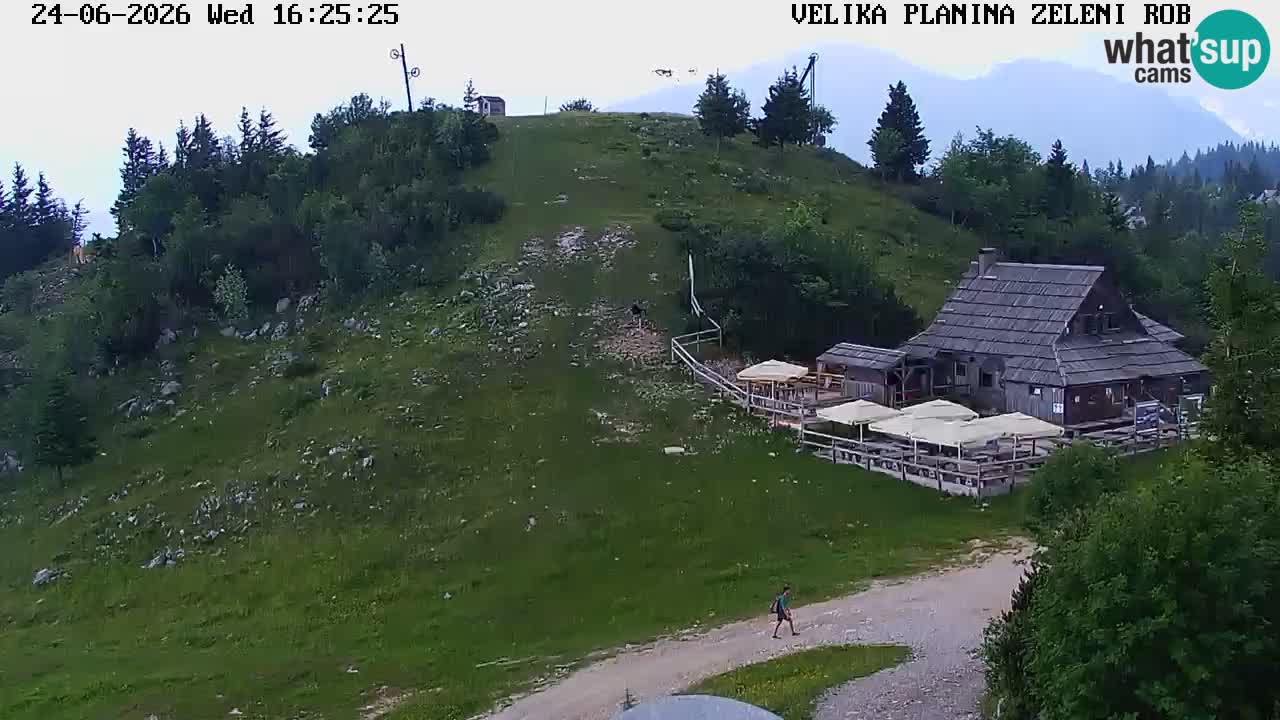 Zeleni Rob | Webcam live Velika Planina
