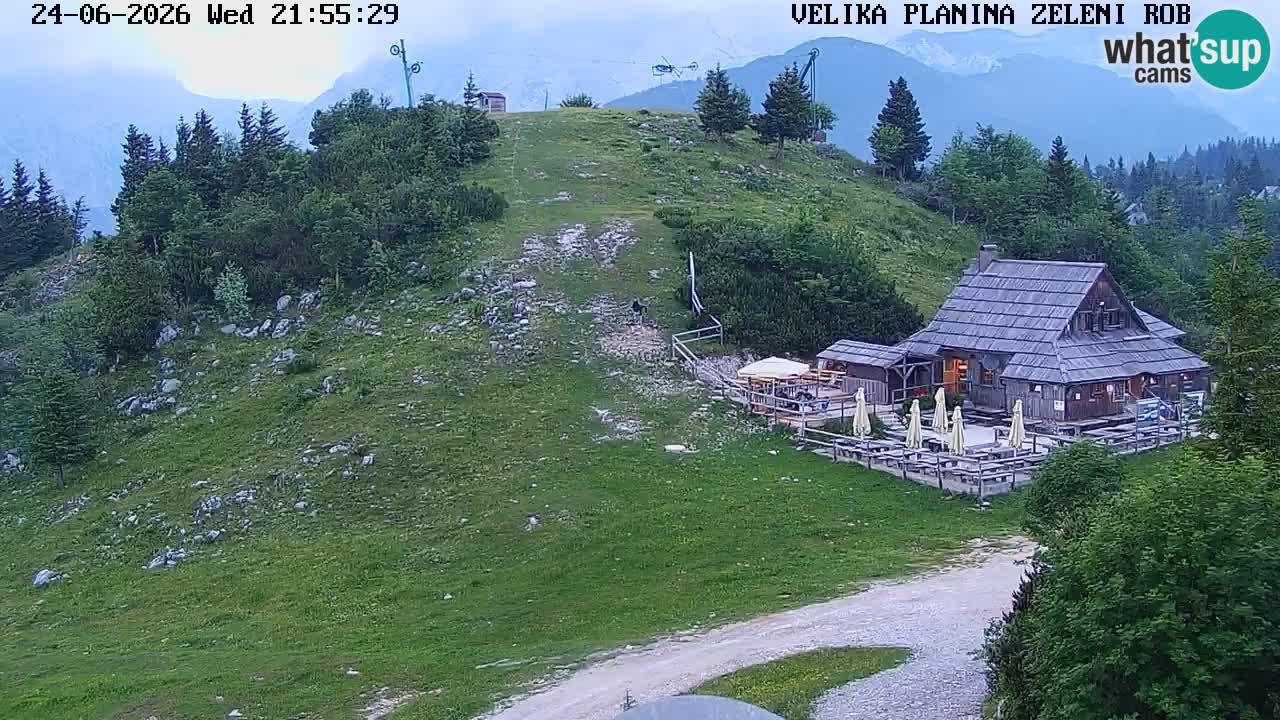Zeleni Rob | Webcam live Velika Planina
