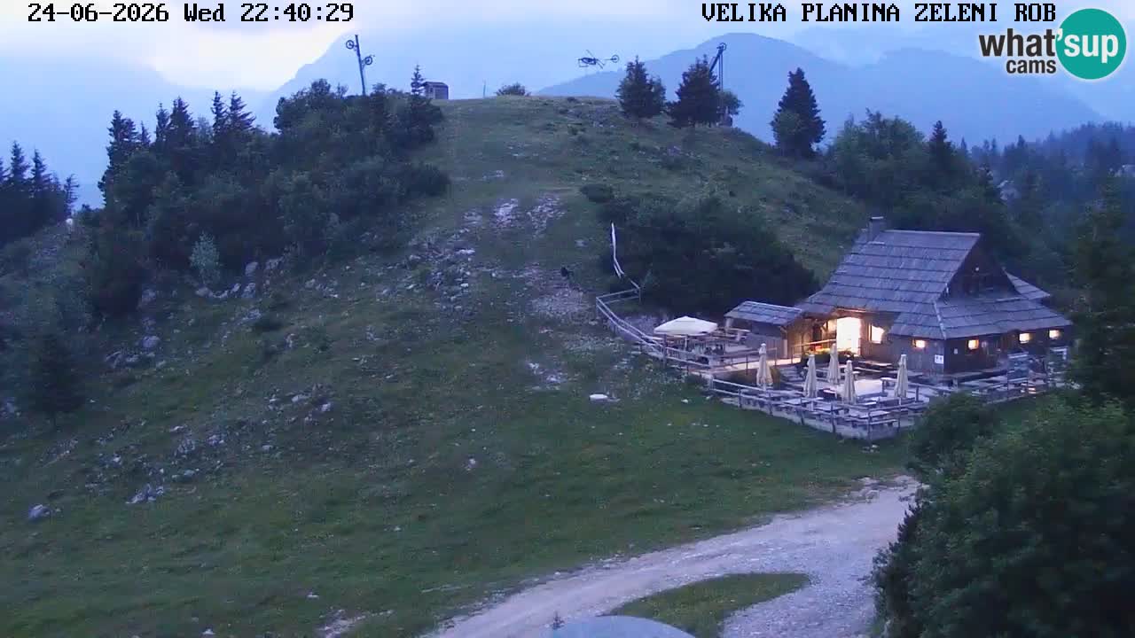 Zeleni Rob | Webcam live Velika Planina
