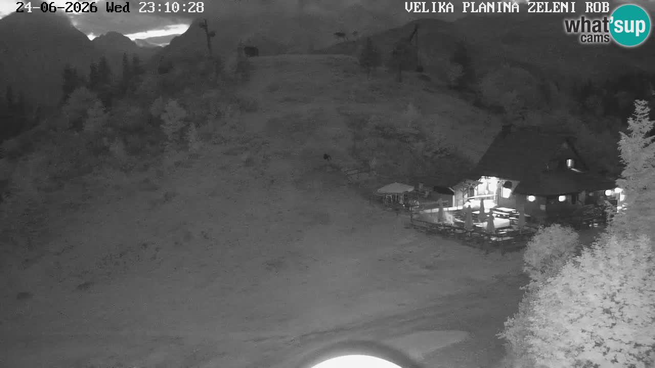 Zeleni Rob – Webcam live | Velika Planina