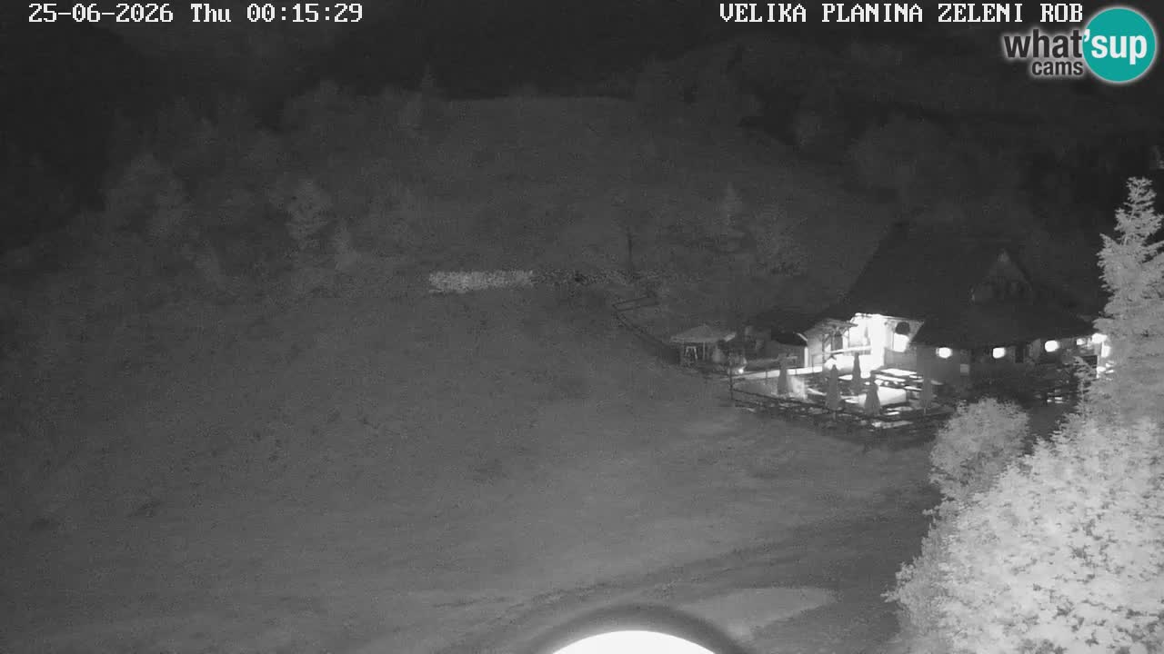Zeleni Rob – Webcam live | Velika Planina