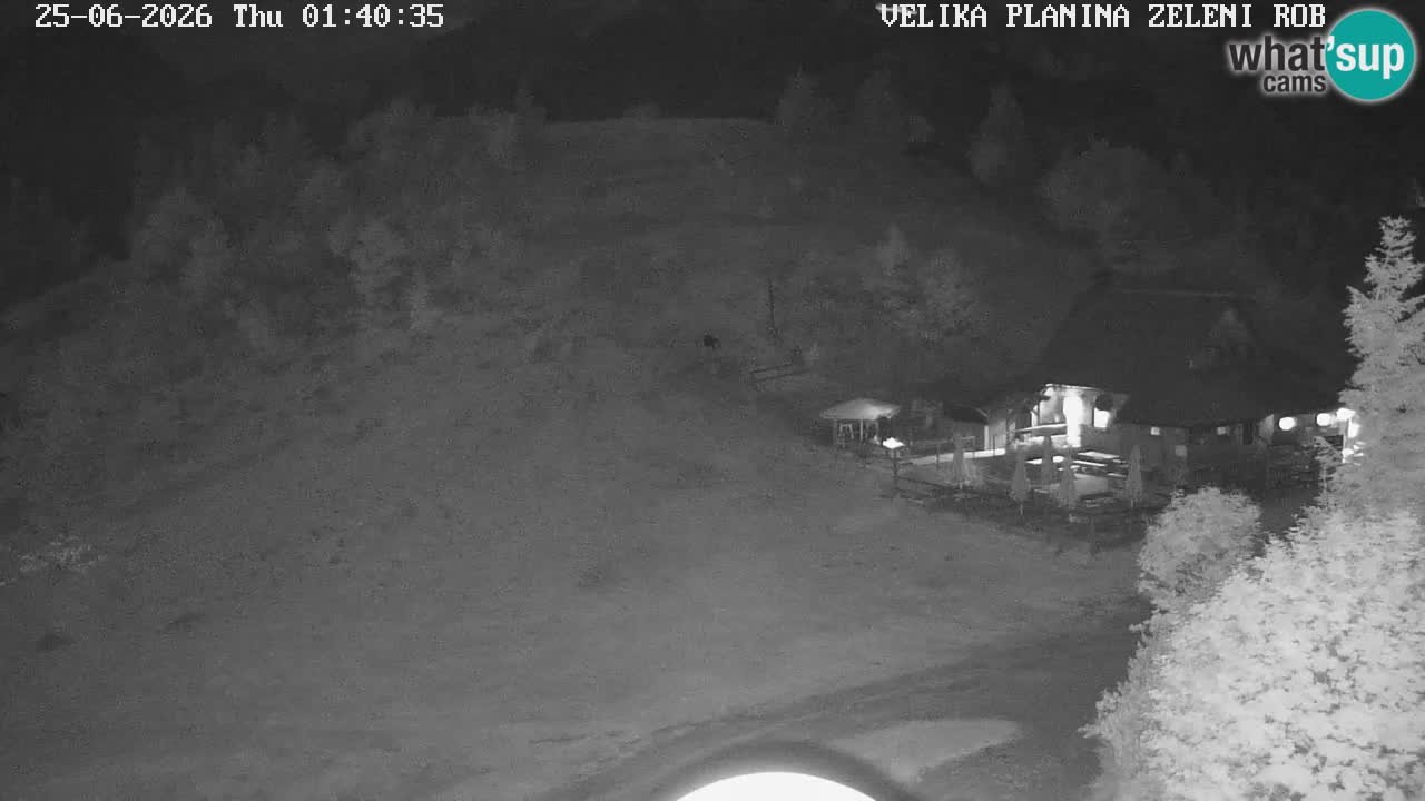 Zeleni Rob – Webcam live | Velika Planina