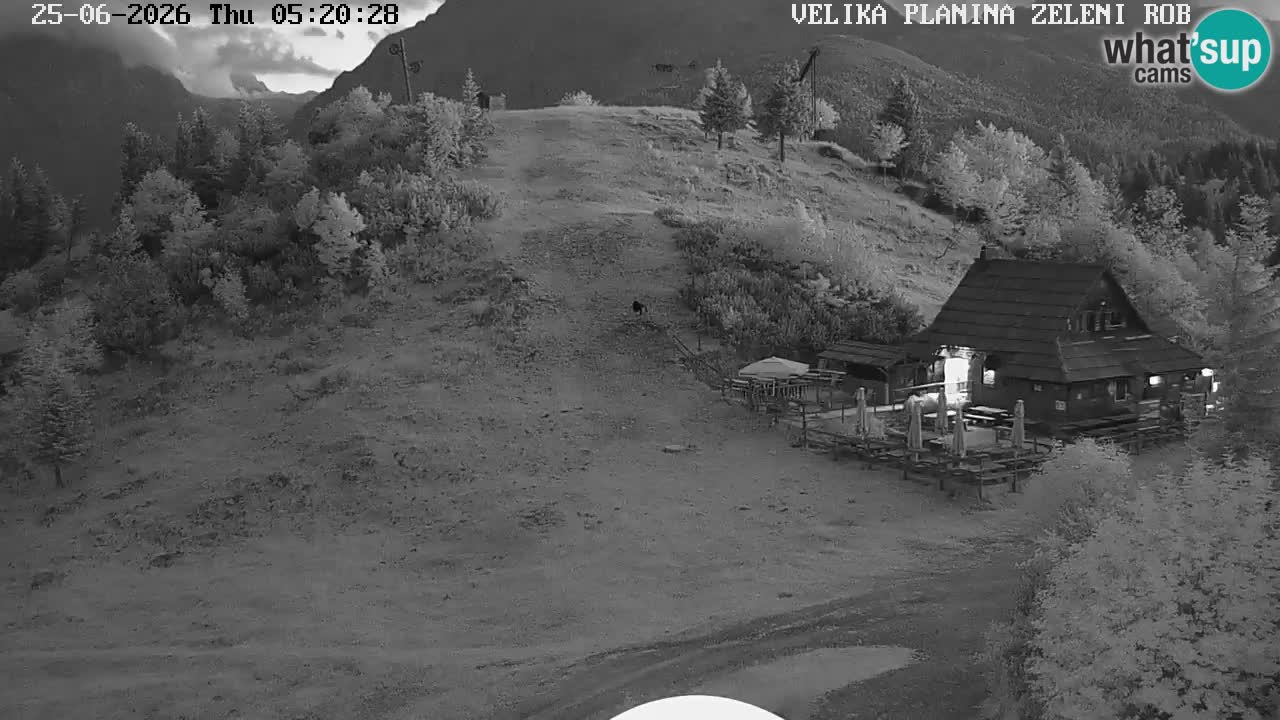 Zeleni Rob – Webcam live | Velika Planina