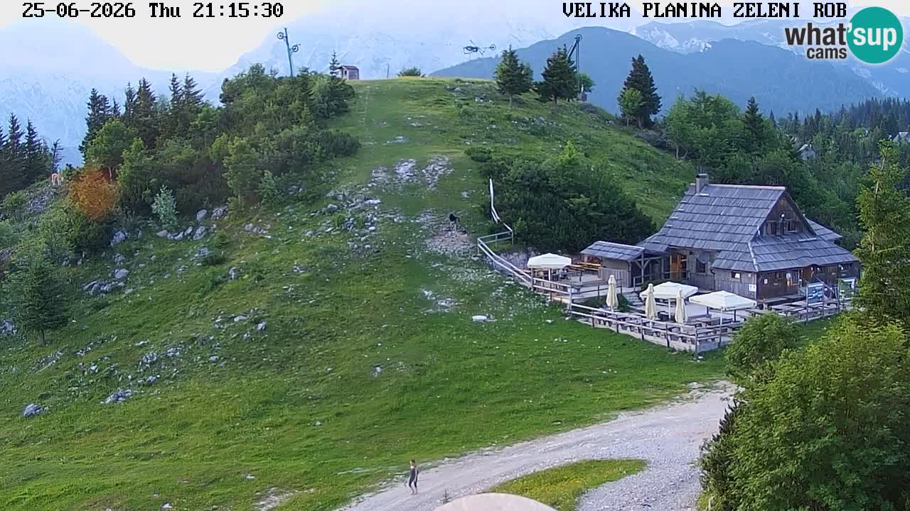 Zeleni Rob – Webcam live | Velika Planina