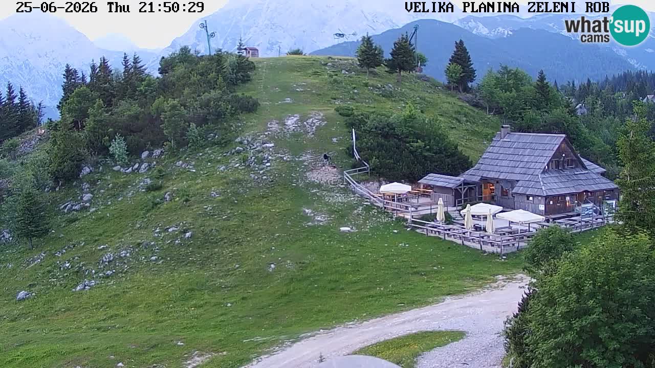 Zeleni Rob – Webcam live | Velika Planina