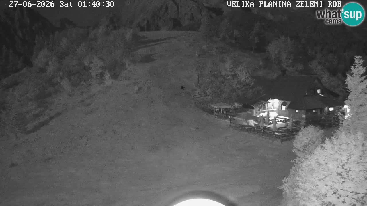 Zeleni Rob – Webcam live | Velika Planina