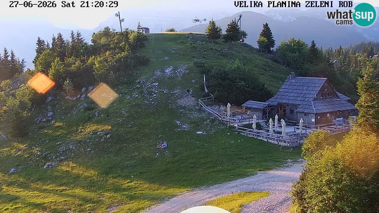 Zeleni Rob | Web kamera Velika Planina