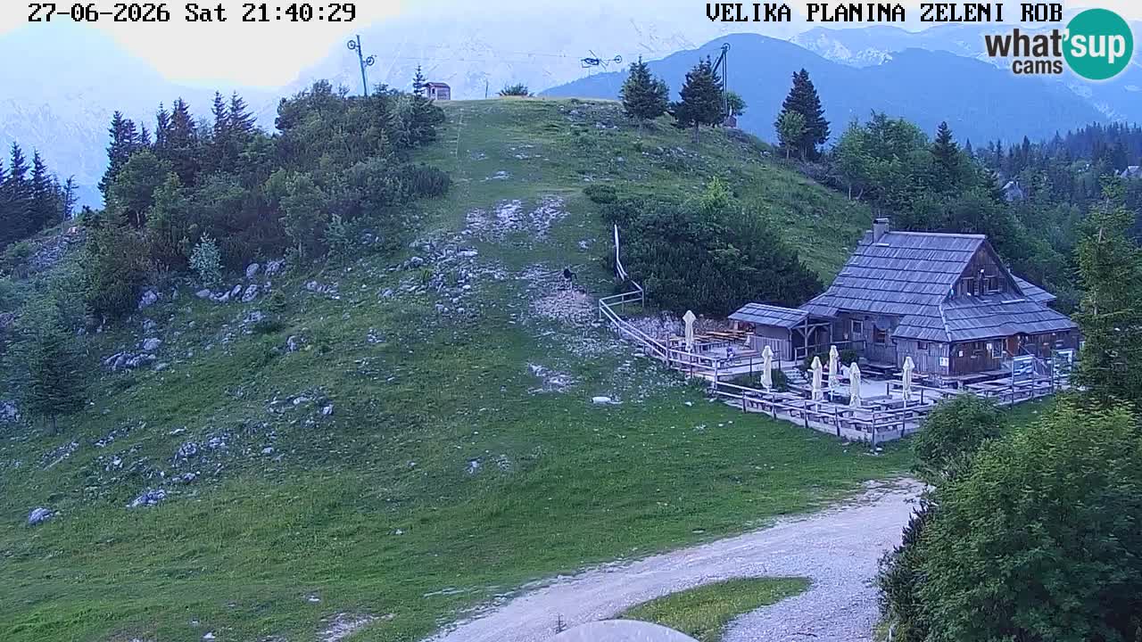 Zeleni Rob – Webcam live | Velika Planina