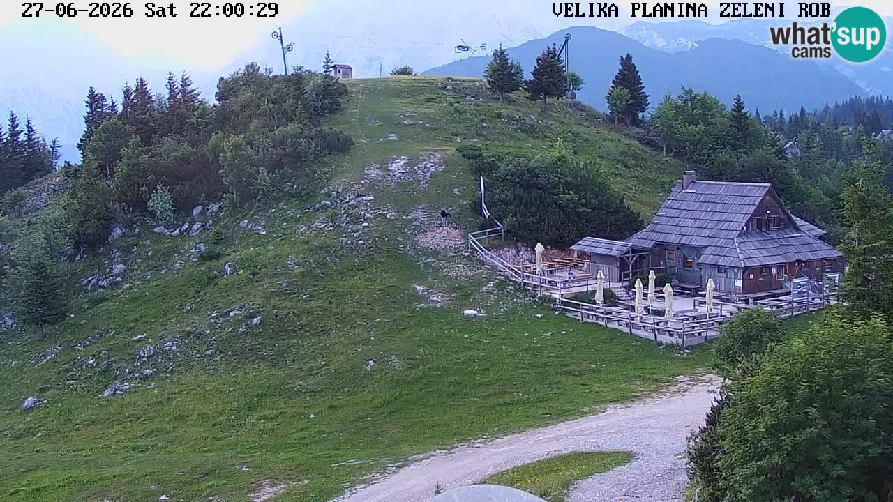 Zeleni Rob | Web kamera Velika Planina