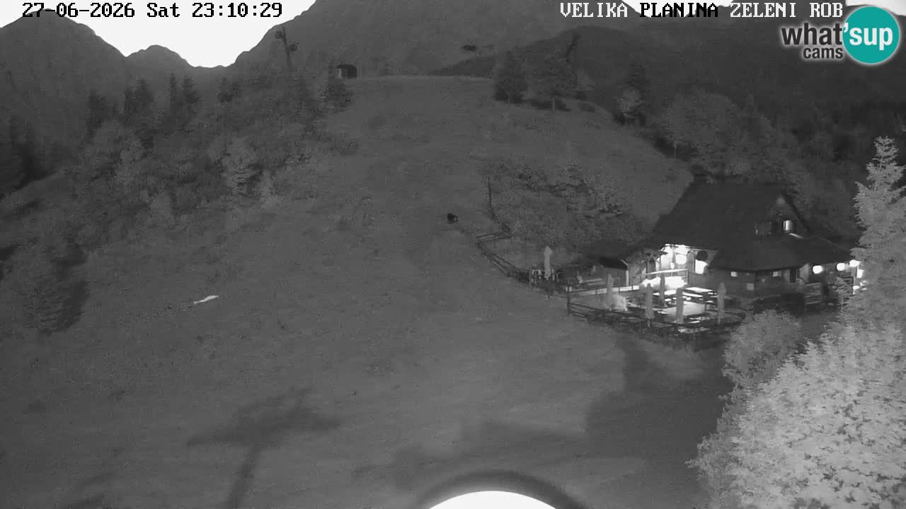 Zeleni Rob – Webcam live | Velika Planina
