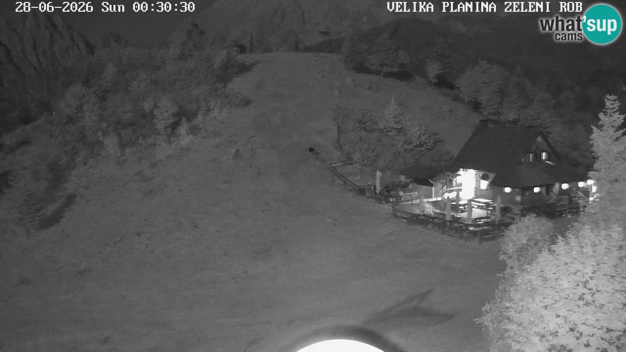 Zeleni Rob – Webcam live | Velika Planina