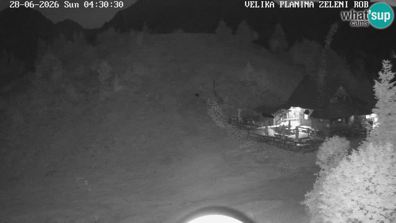 Zeleni Rob – Webcam live | Velika Planina