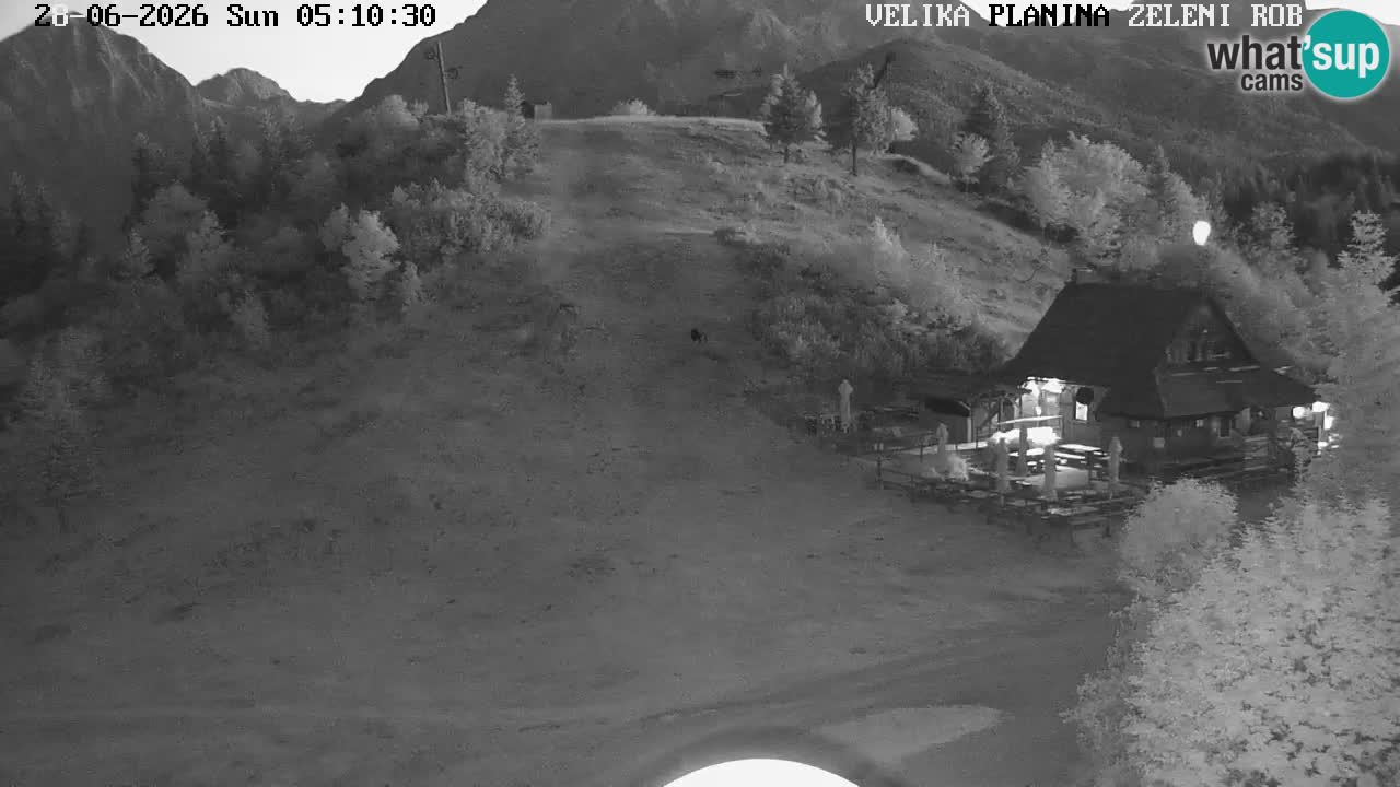 Zeleni Rob | Webcam live Velika Planina