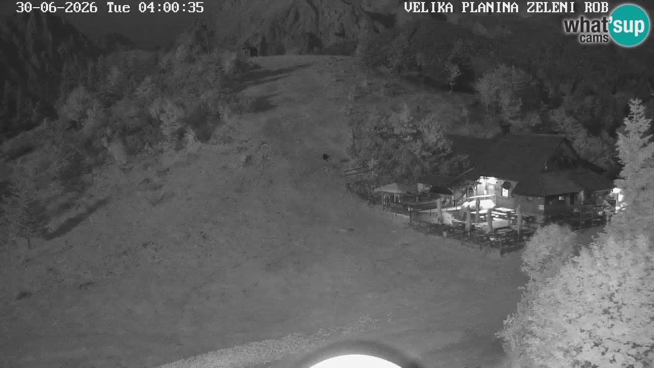 Zeleni Rob – Webcam live | Velika Planina