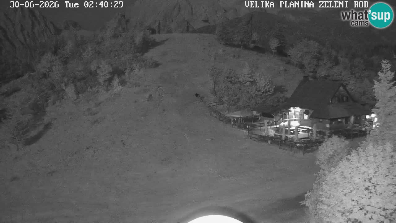Zeleni Rob – Webcam live | Velika Planina