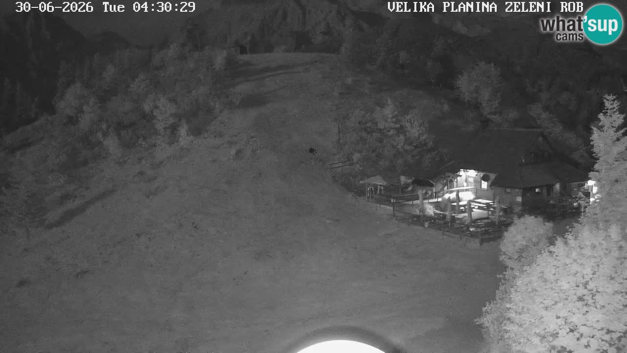 Zeleni Rob – Webcam live | Velika Planina