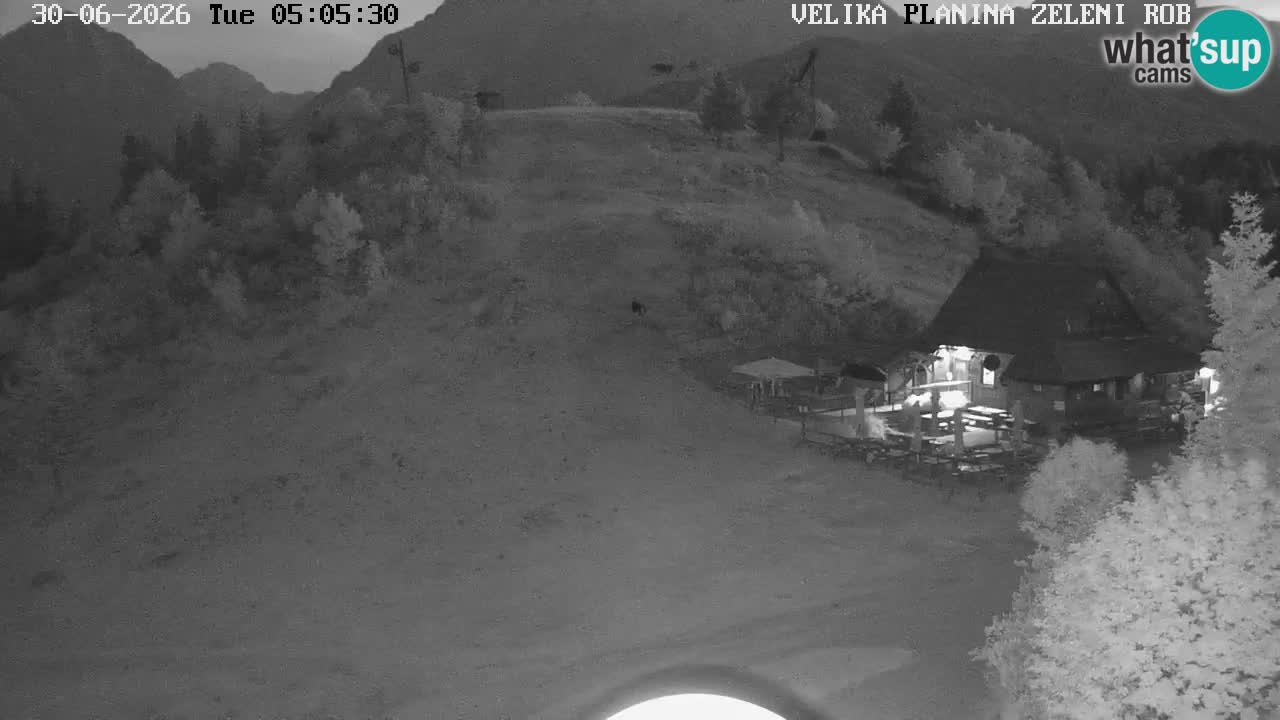 Zeleni Rob | Webcam live Velika Planina