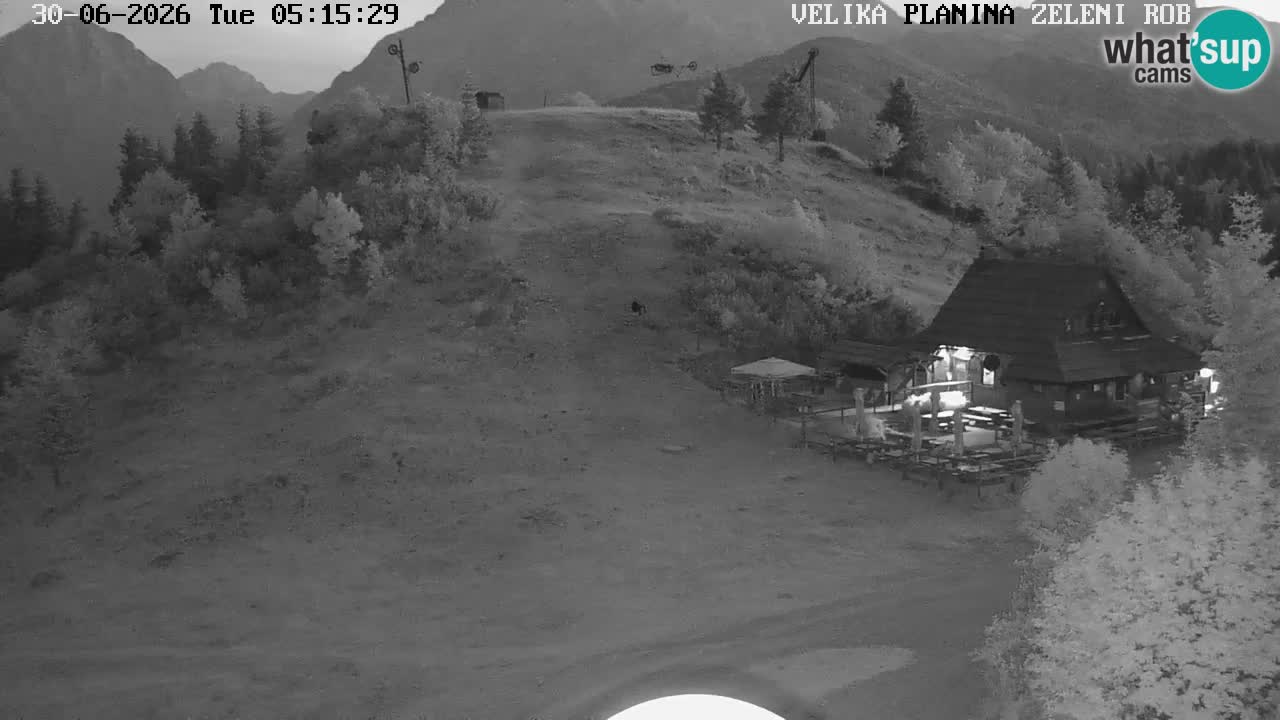 Zeleni Rob | Webcam live Velika Planina