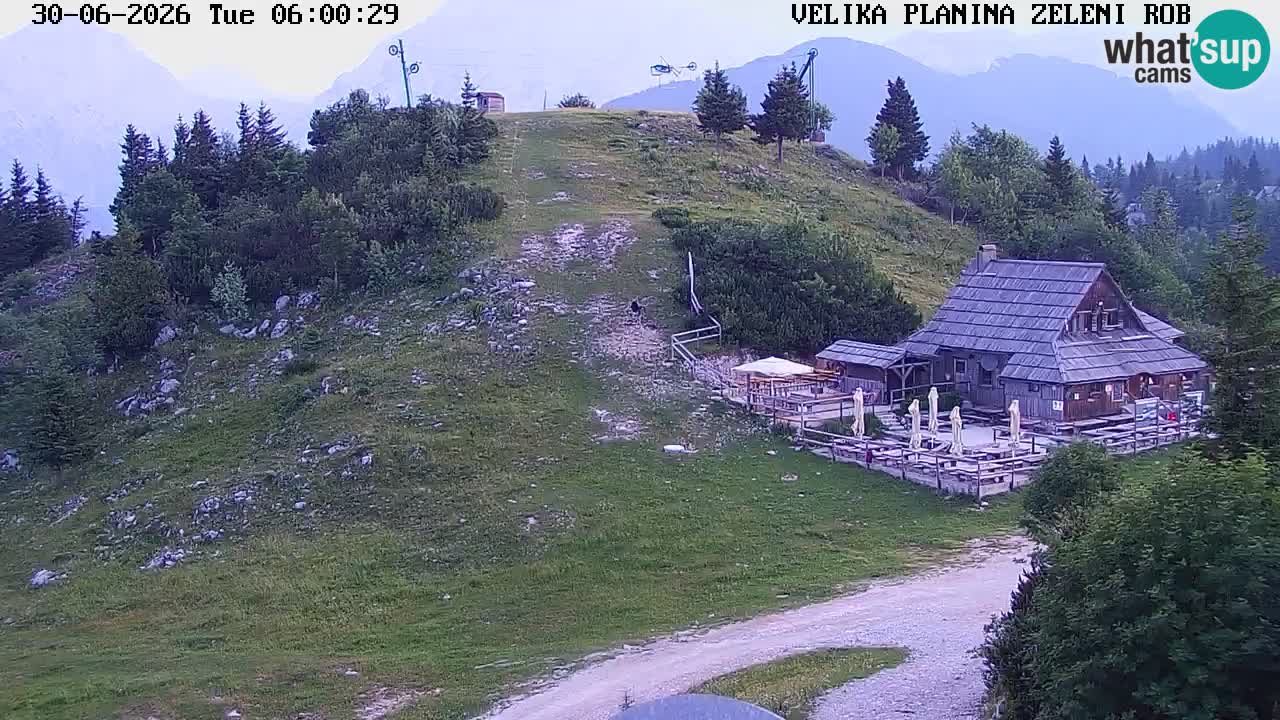 Zeleni Rob | Webcam live Velika Planina