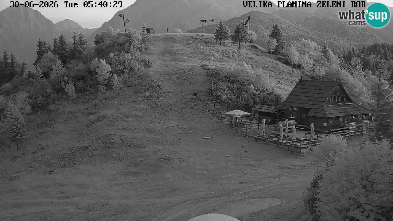 Zeleni Rob – Webcam live | Velika Planina