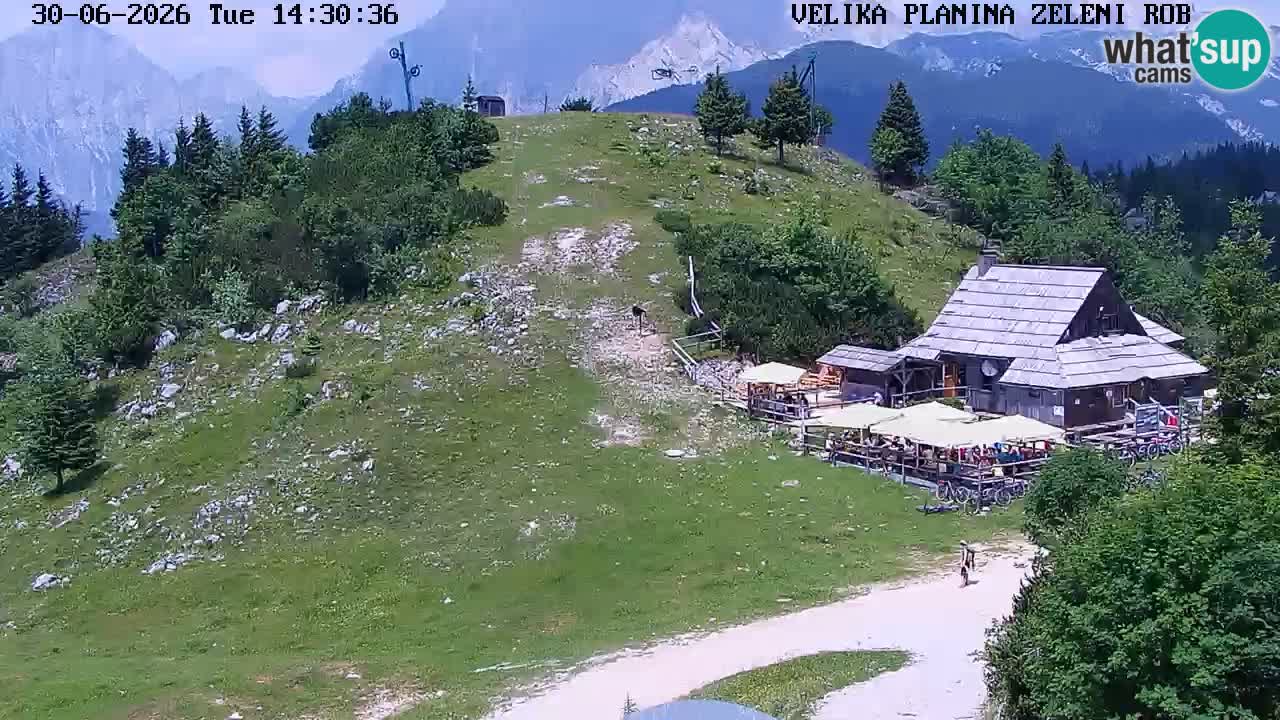 Zeleni Rob – Webcam live | Velika Planina
