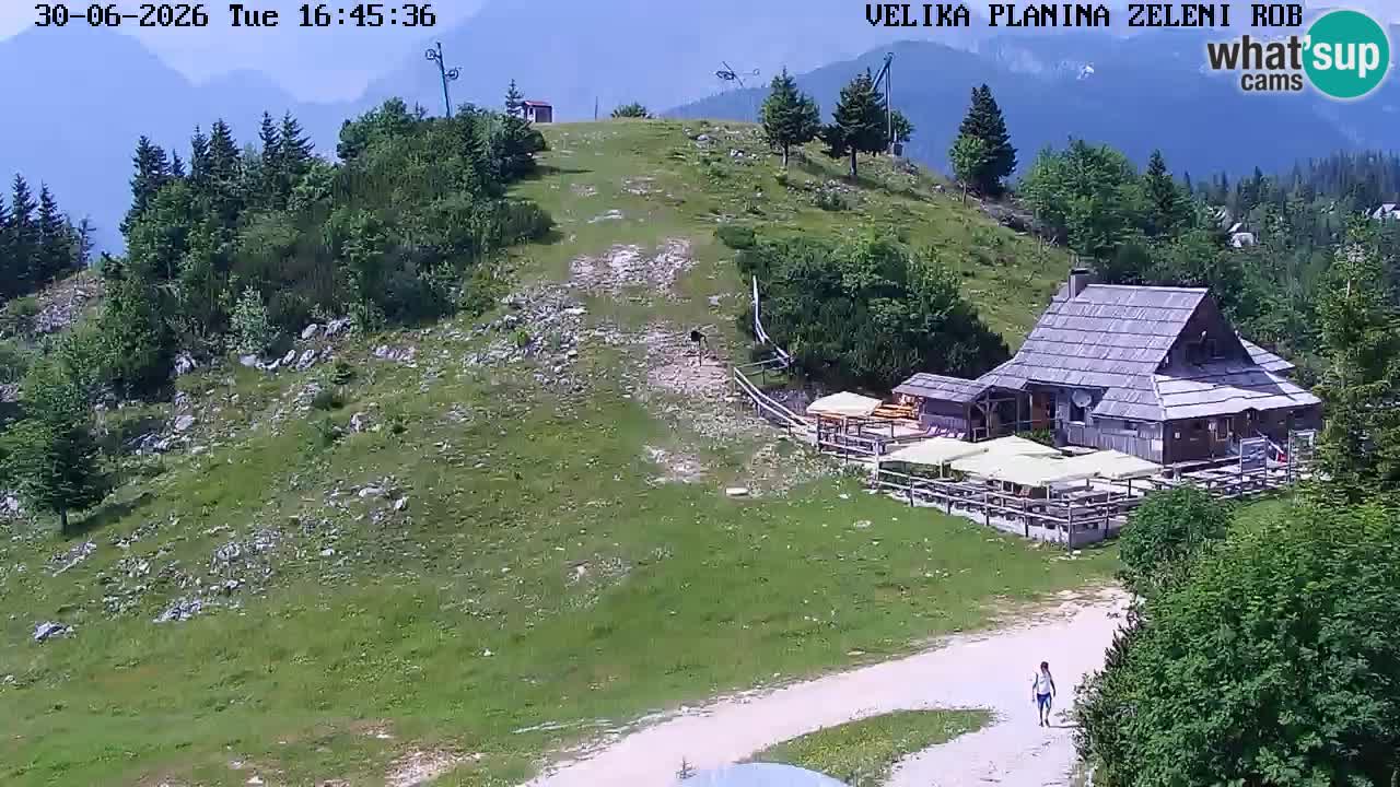 Zeleni Rob – Webcam live | Velika Planina