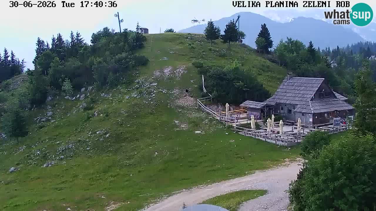 Zeleni Rob | Webcam live Velika Planina