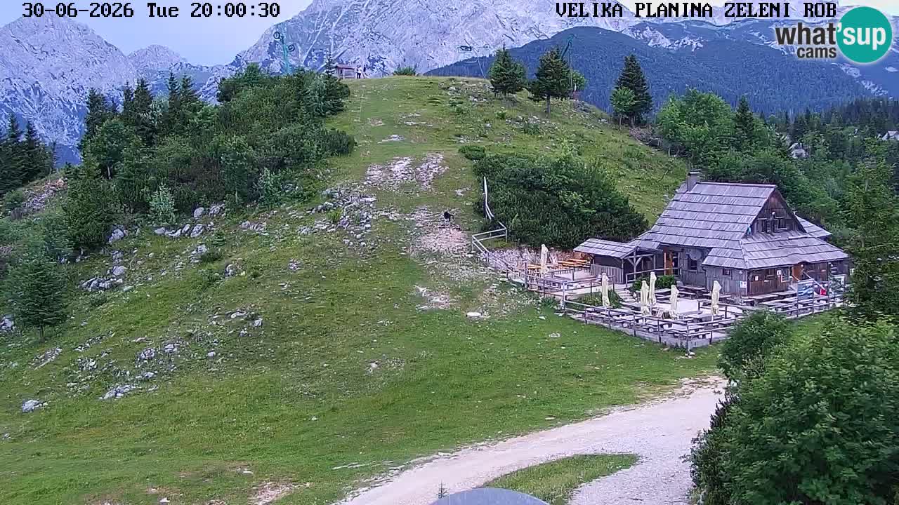 Zeleni Rob | Webcam live Velika Planina