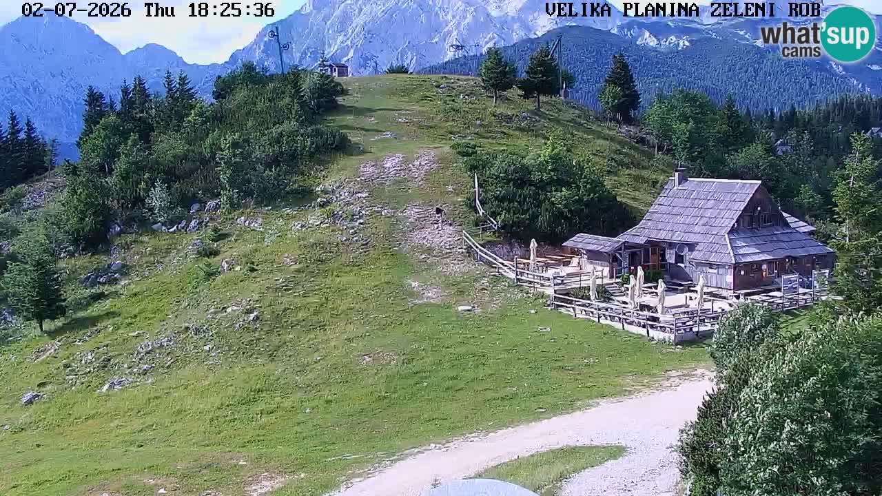Zeleni Rob – Webcam live | Velika Planina