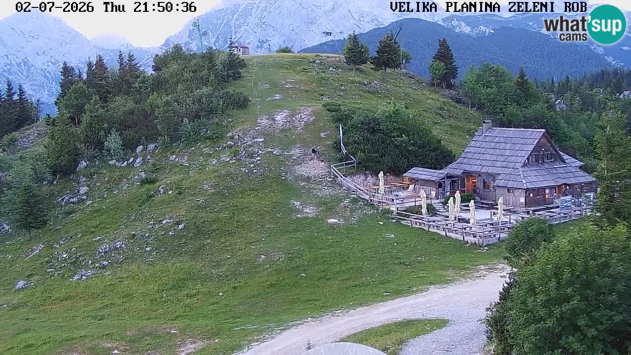 Zeleni Rob – Webcam live | Velika Planina
