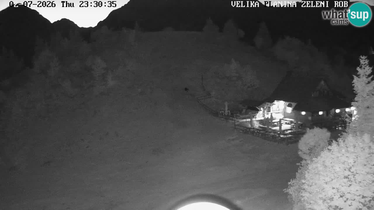 Zeleni Rob – Webcam live | Velika Planina