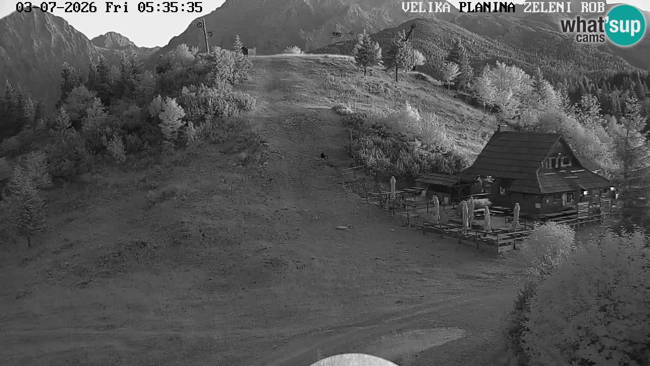 Zeleni Rob | Webcam live Velika Planina