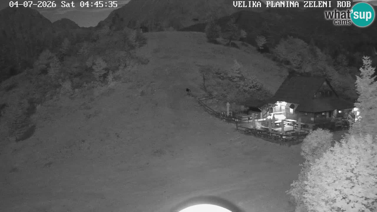 Zeleni Rob – Webcam live | Velika Planina