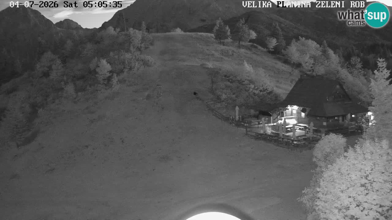 Zeleni Rob – Webcam live | Velika Planina
