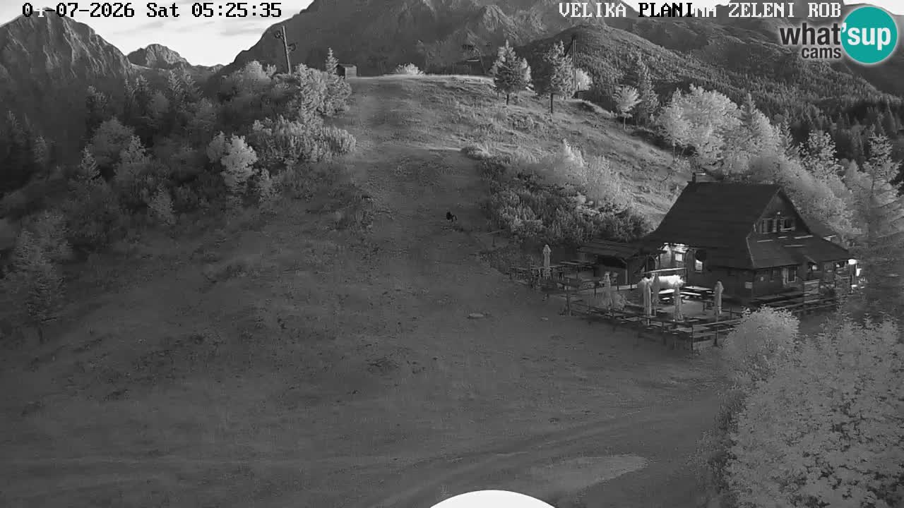 Zeleni Rob – Webcam live | Velika Planina
