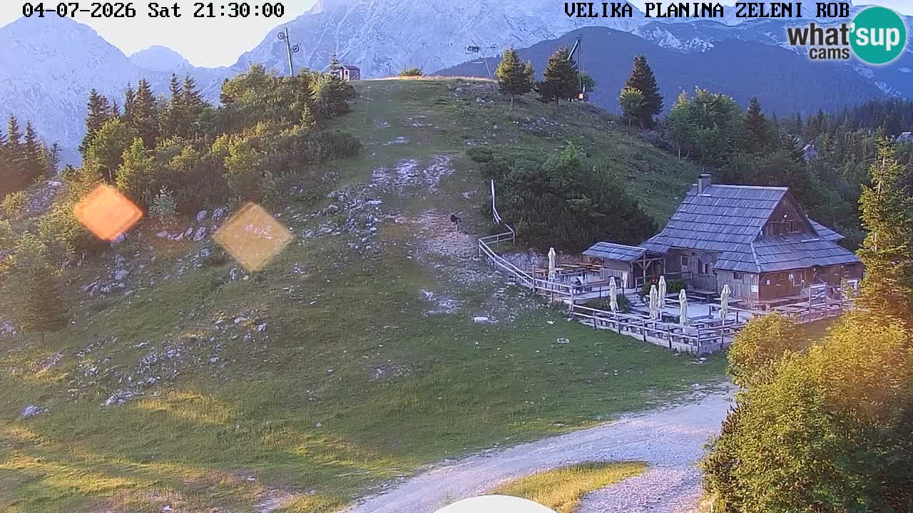 Zeleni Rob – Webcam live | Velika Planina