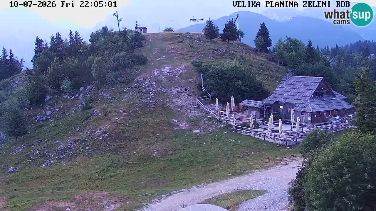 Zeleni Rob – Webcam live | Velika Planina